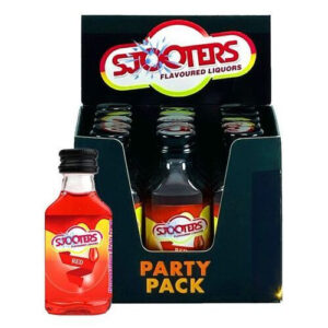 Sjooters red mixverpakking 15x20ml – mini shotjes Nederland - funshots.nl